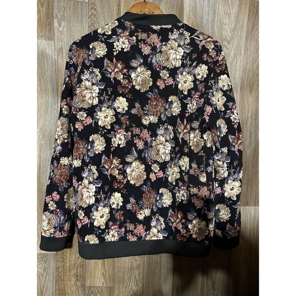 Vintage Flower Print Women Jacket Size XXL - Picture 2 of 10